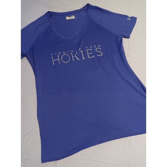 Under Armour brand Virginia Tech Hokies Tee - Size: Large (0376) - Picture 1 of 7
